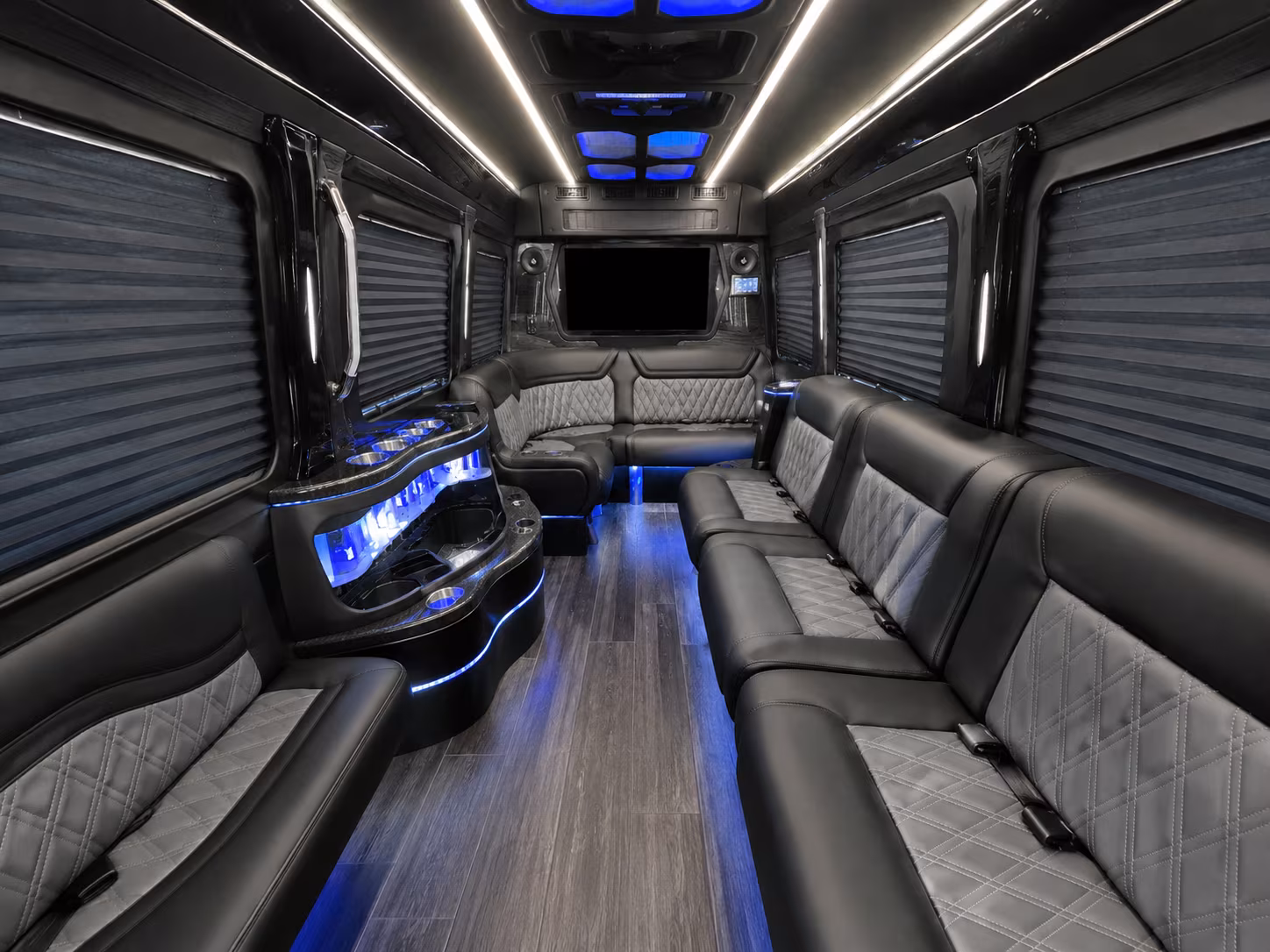 altoona 50 passenger party bus inside