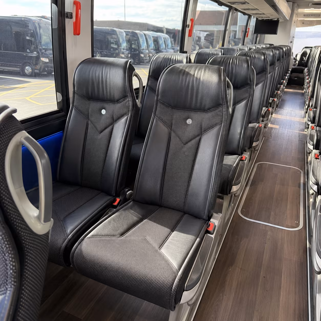 altoona charter bus interior
