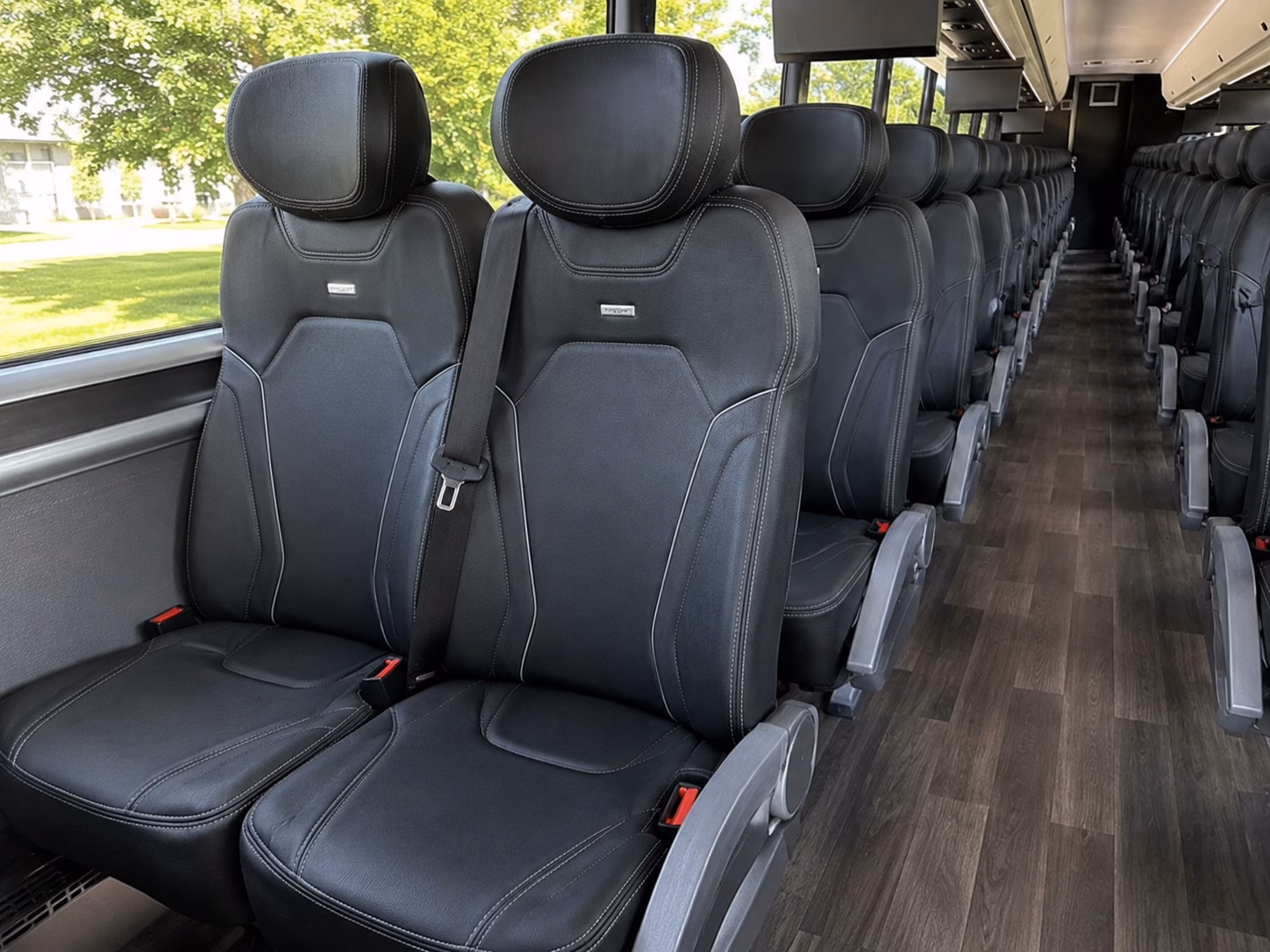 altoona wedding transportation onboard seating