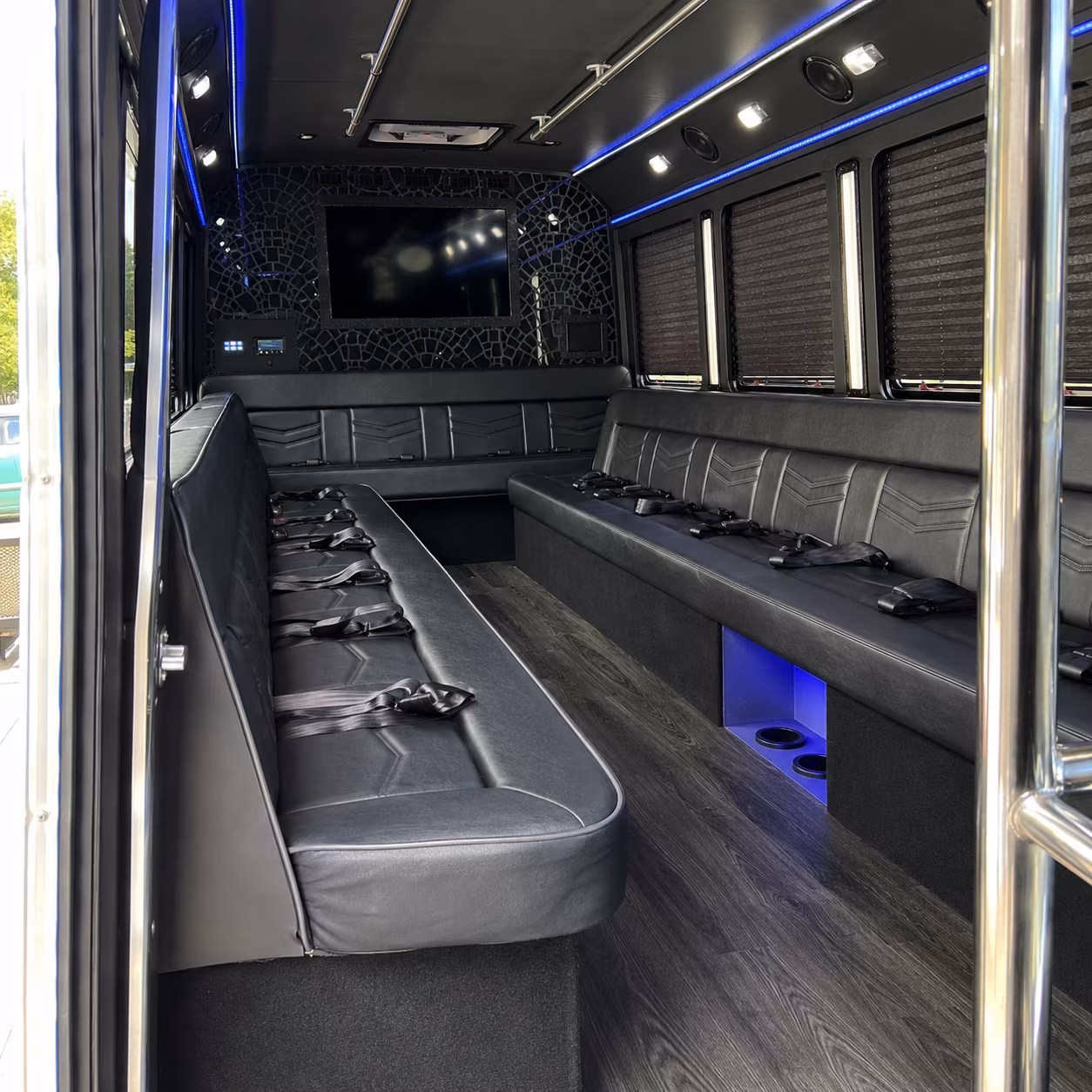 wedding party bus rental