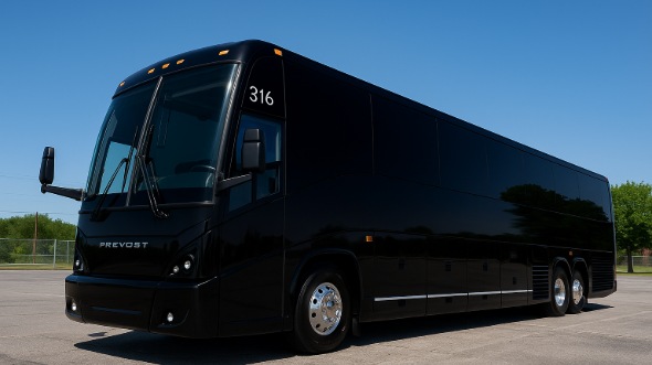 Exterior of Charter Bus Company Altoona's 50 Passenger Charter Bus in Altoona