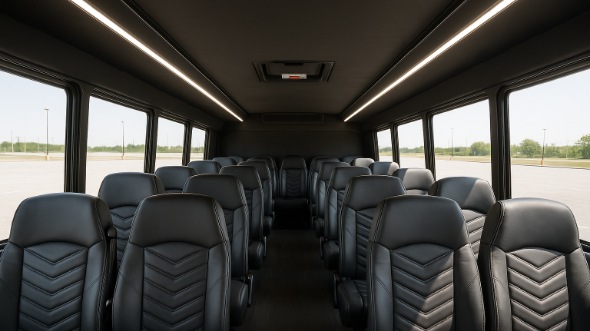 altoona 15 passenger minibus inside