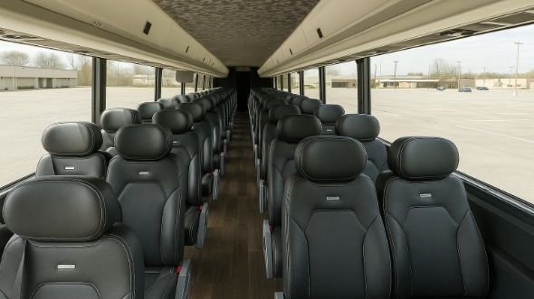 altoona 18 passenger minibus inside