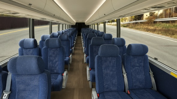 altoona 25 passenger minibus inside