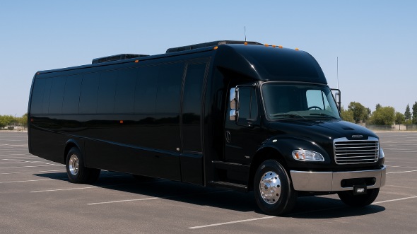 Exterior of Charter Bus Company Altoona's Party Bus in Altoona