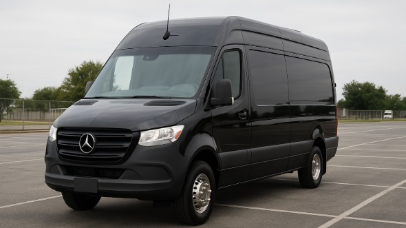 Exterior of Charter Bus Company Altoona's Sprinter Limo in Altoona